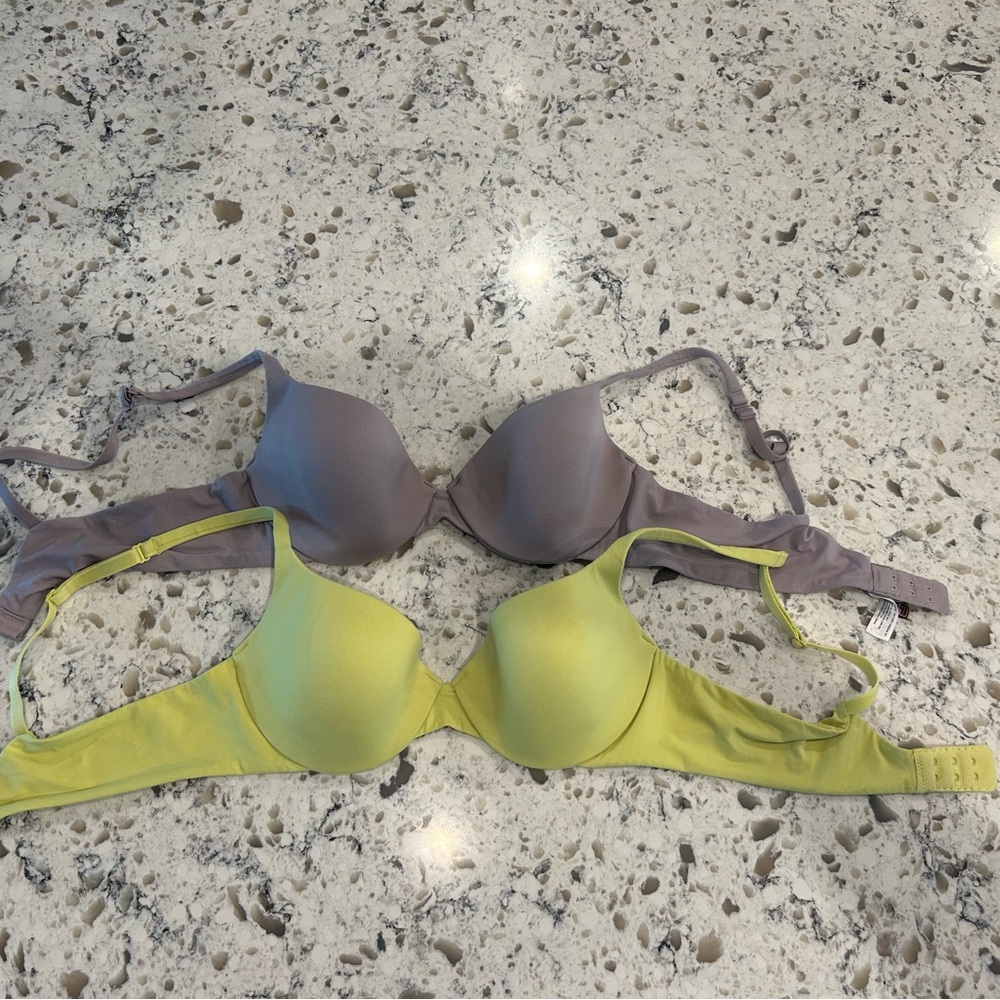 Two Victoria Secret bras 36A